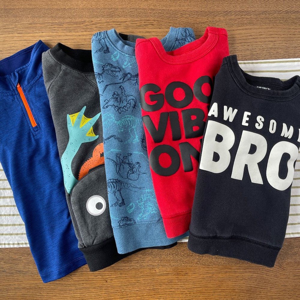 4T Boy's Top Sweatshirts